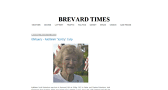 Desktop Screenshot of obits.brevardtimes.com