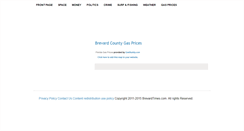 Desktop Screenshot of gasprices.brevardtimes.com
